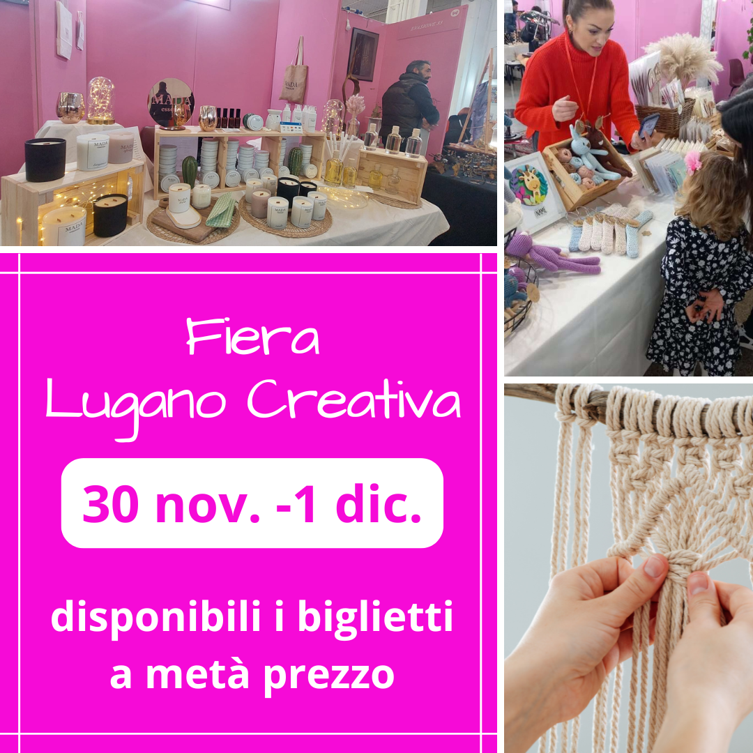Si avvicinano le date di Lugano Creativa