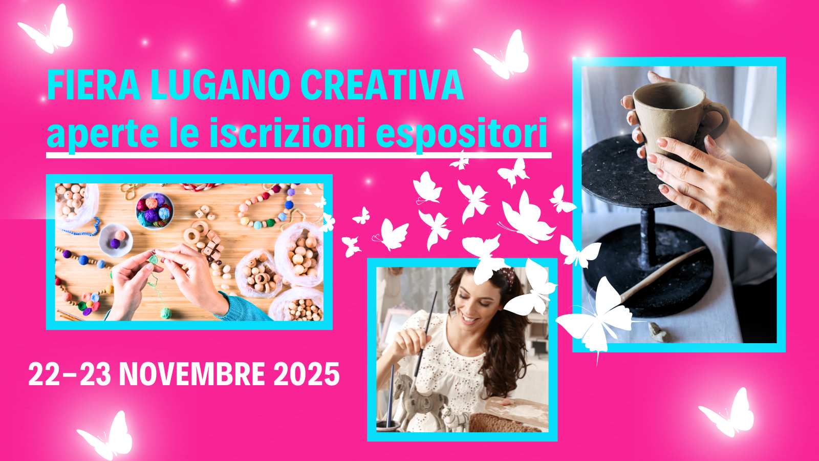 Aprono le iscrizioni espositori per l’edizione 2025 di Lugano Creativa